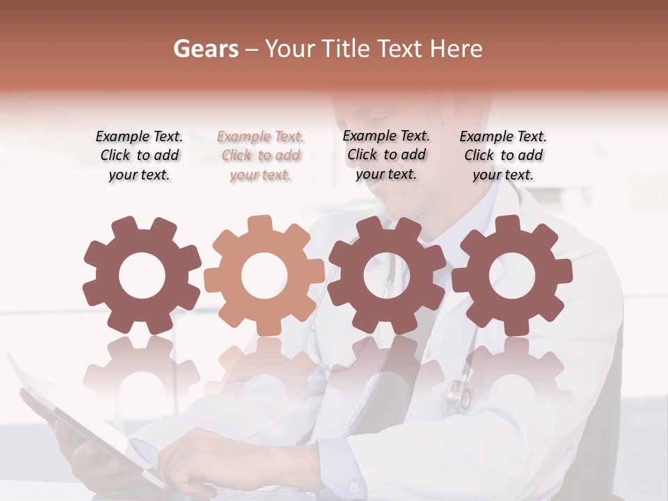 Care Electronic Screen PowerPoint Template