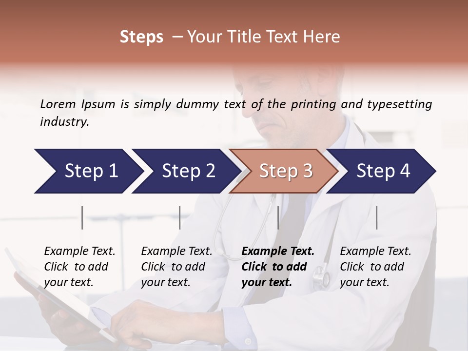 Care Electronic Screen PowerPoint Template