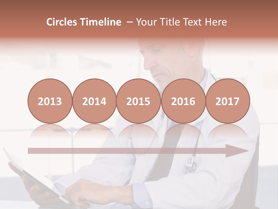 Care Electronic Screen PowerPoint Template