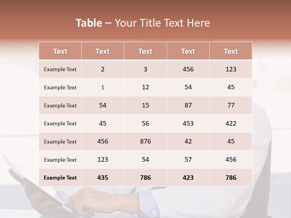 Care Electronic Screen PowerPoint Template