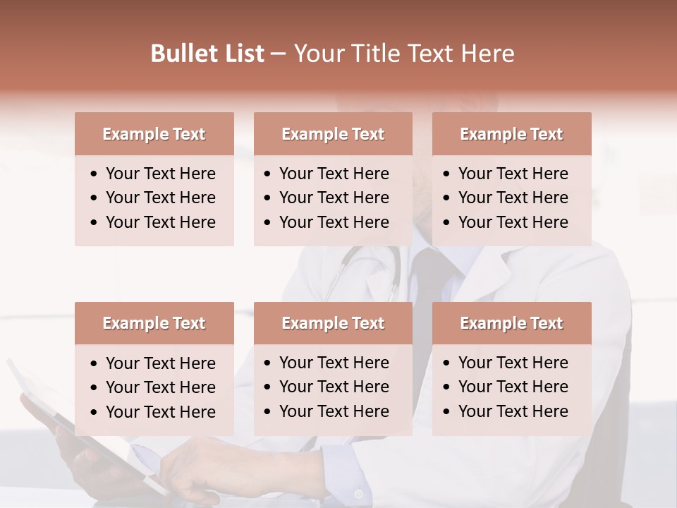 Care Electronic Screen PowerPoint Template