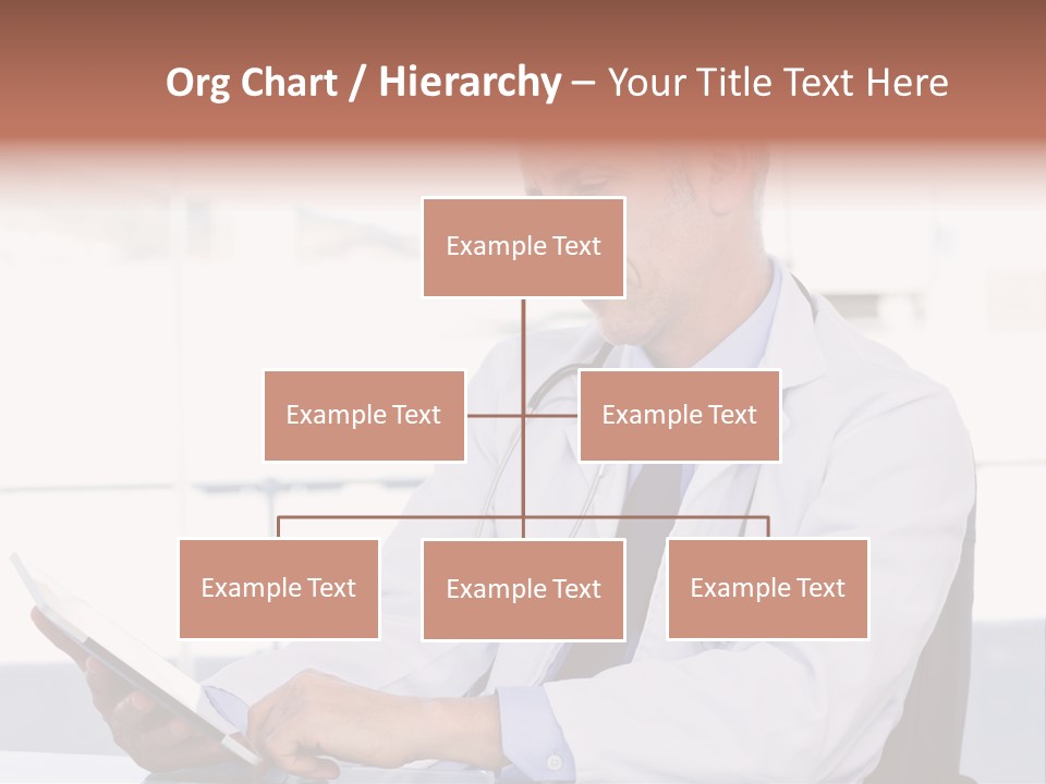 Care Electronic Screen PowerPoint Template