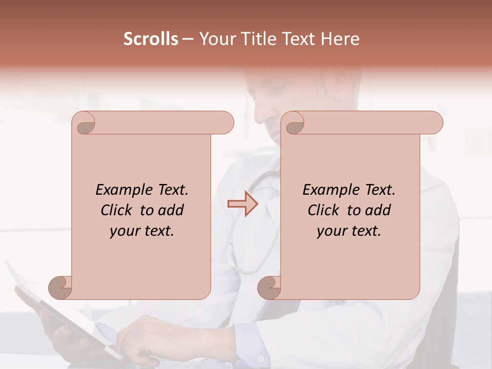 Care Electronic Screen PowerPoint Template