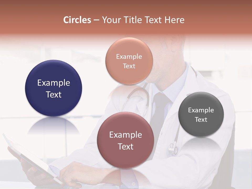 Care Electronic Screen PowerPoint Template