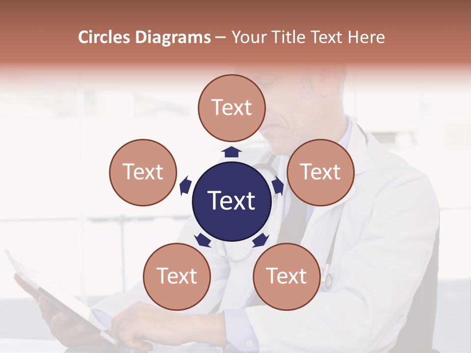 Care Electronic Screen PowerPoint Template