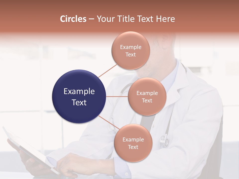 Care Electronic Screen PowerPoint Template