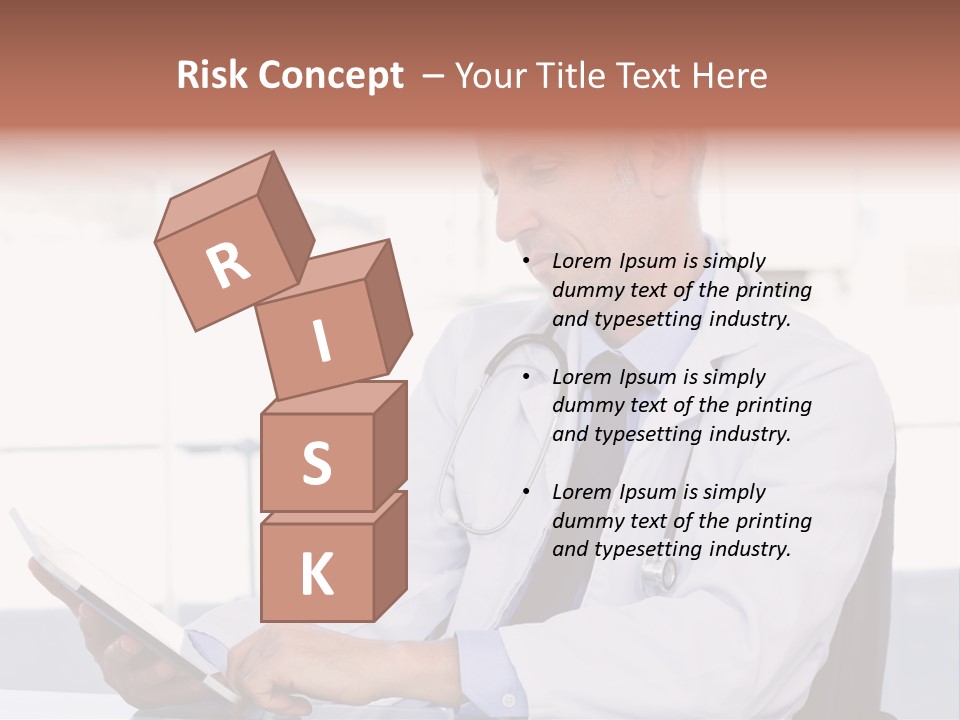 Care Electronic Screen PowerPoint Template