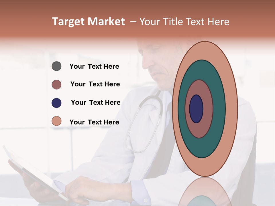 Care Electronic Screen PowerPoint Template