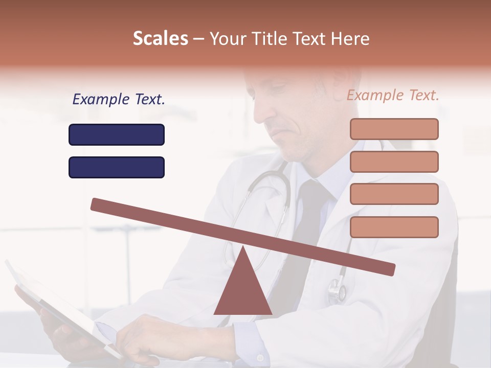 Care Electronic Screen PowerPoint Template