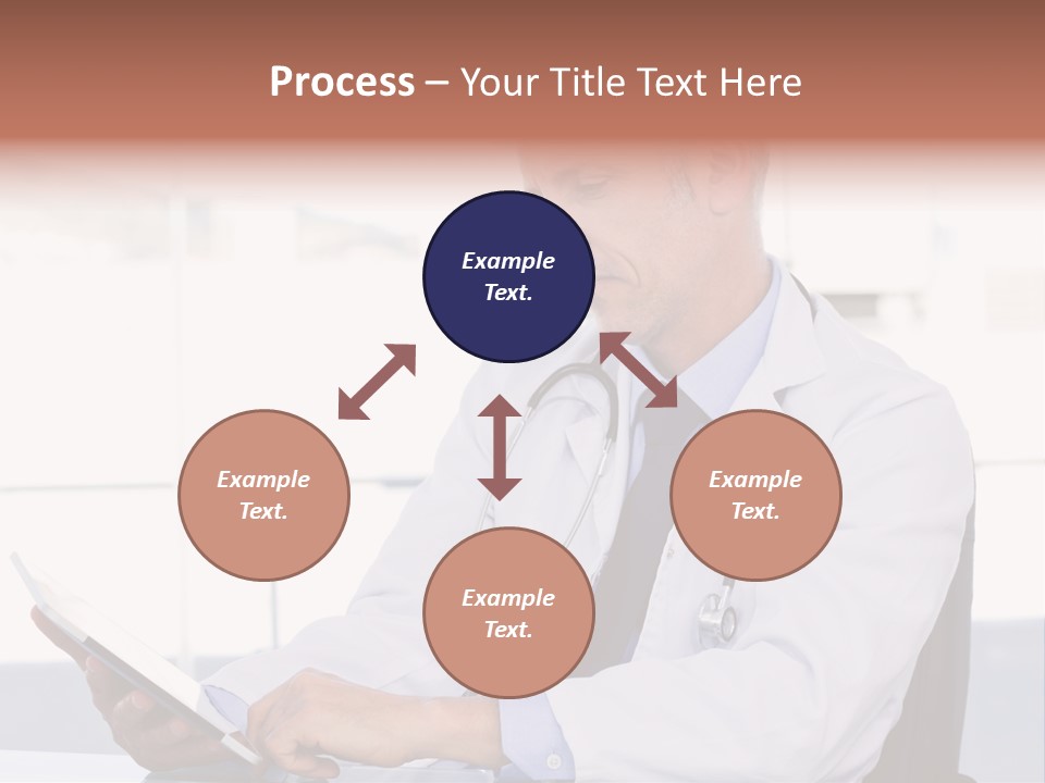Care Electronic Screen PowerPoint Template