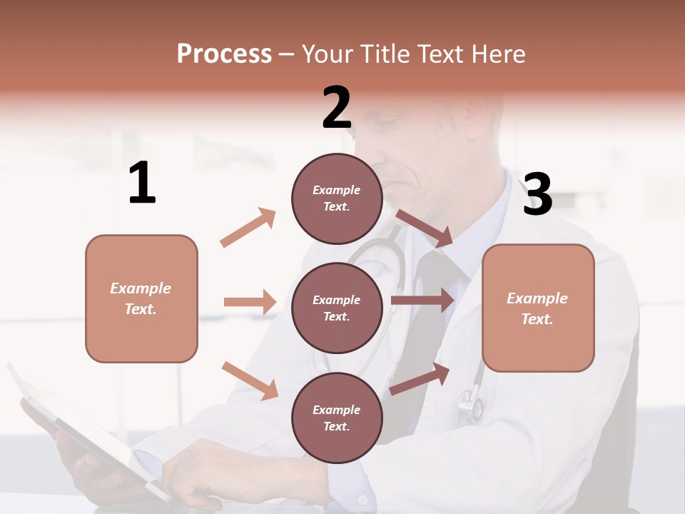 Care Electronic Screen PowerPoint Template