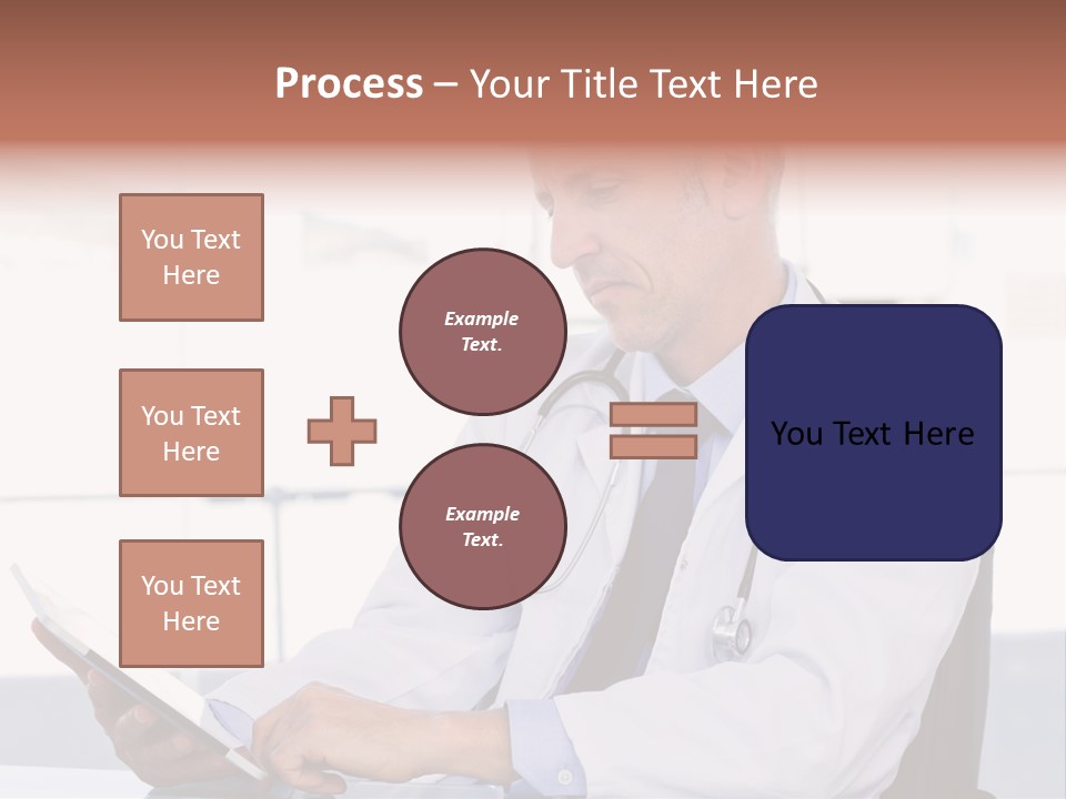 Care Electronic Screen PowerPoint Template