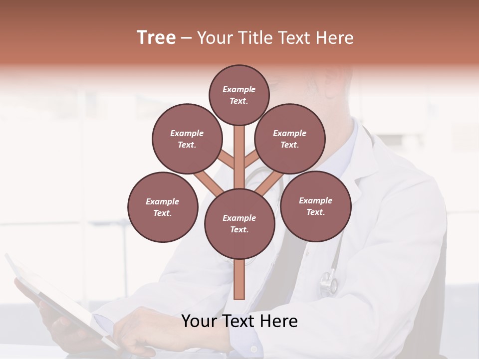 Care Electronic Screen PowerPoint Template