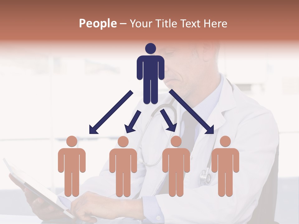 Care Electronic Screen PowerPoint Template