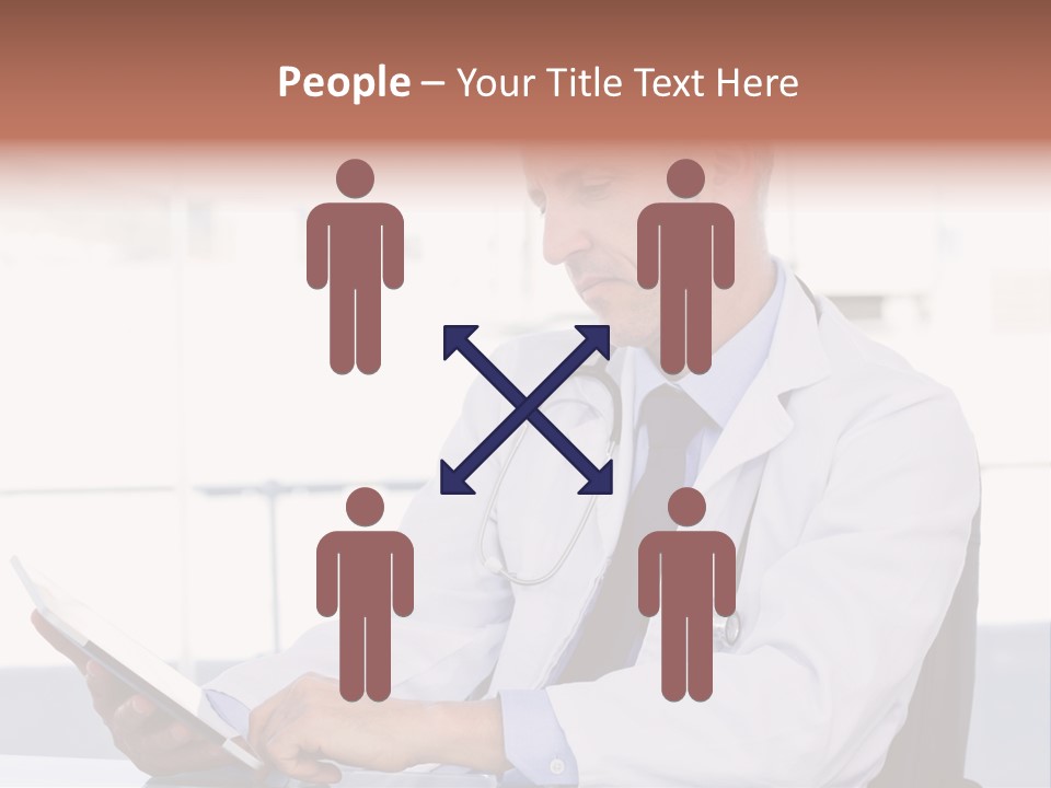 Care Electronic Screen PowerPoint Template