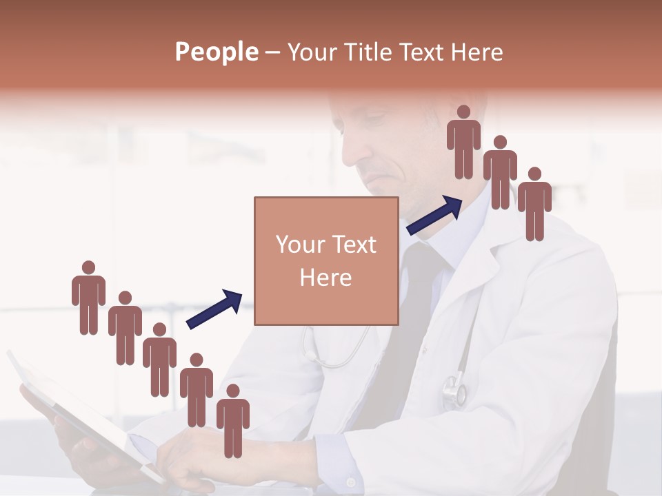 Care Electronic Screen PowerPoint Template