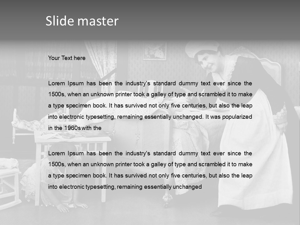 Amuse Goodtime Child PowerPoint Template