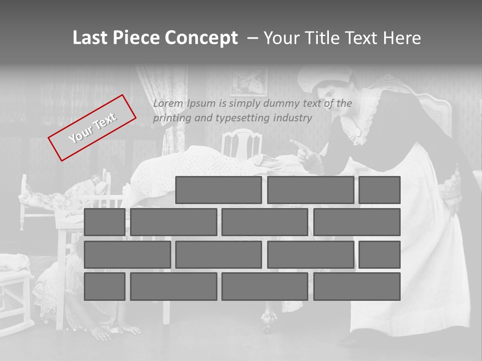 Amuse Goodtime Child PowerPoint Template