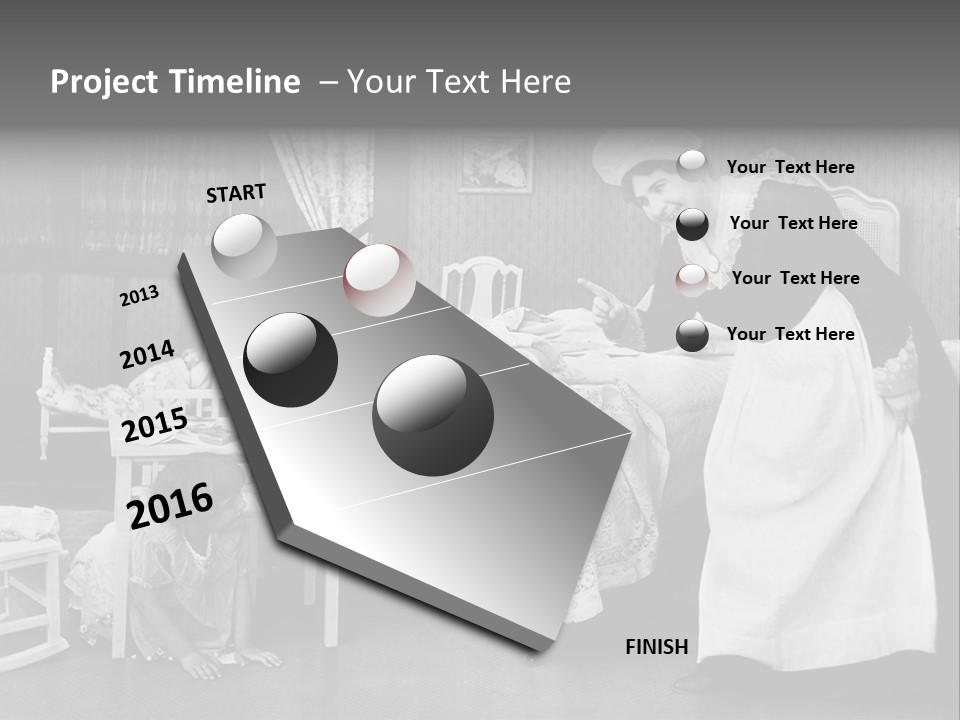 Amuse Goodtime Child PowerPoint Template