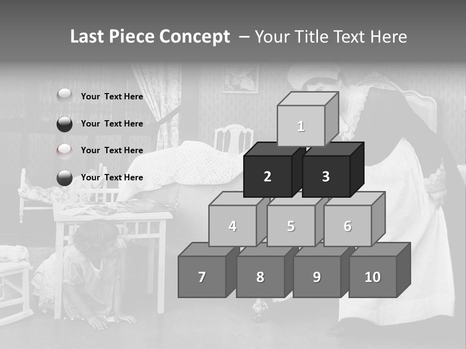 Amuse Goodtime Child PowerPoint Template