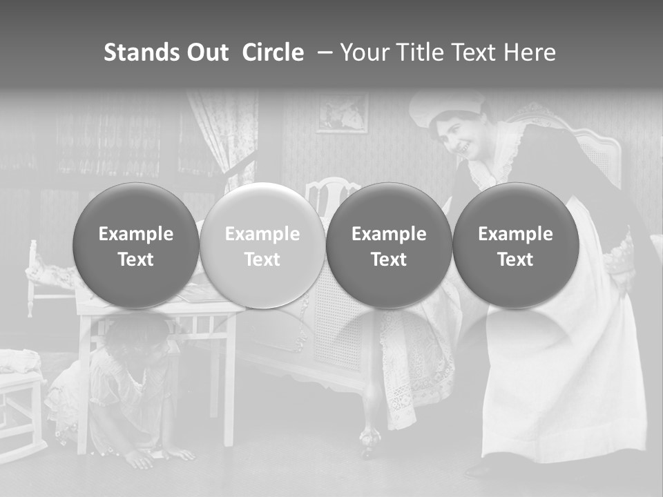 Amuse Goodtime Child PowerPoint Template