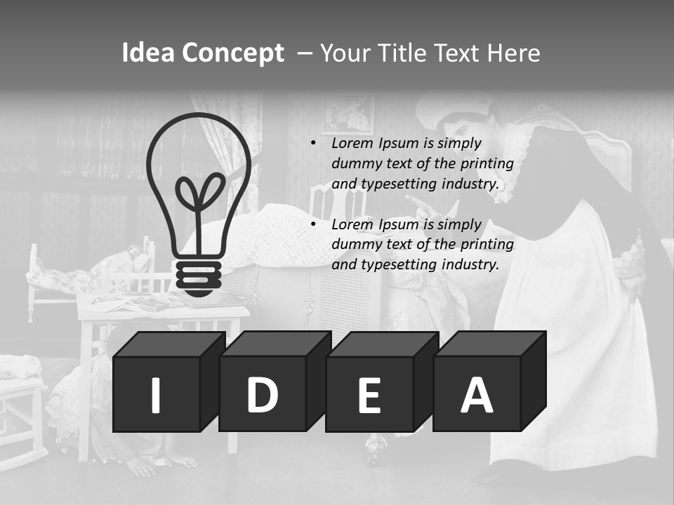 Amuse Goodtime Child PowerPoint Template