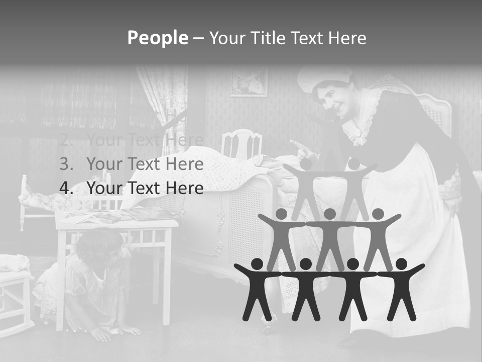 Amuse Goodtime Child PowerPoint Template