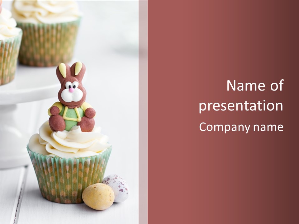 Sweet Vertical Nobody PowerPoint Template