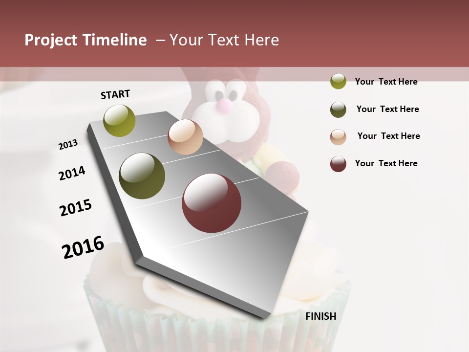 Sweet Vertical Nobody PowerPoint Template