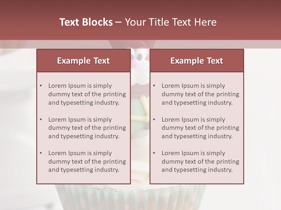 Sweet Vertical Nobody PowerPoint Template