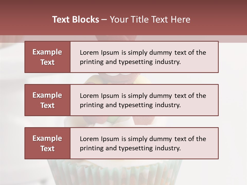 Sweet Vertical Nobody PowerPoint Template