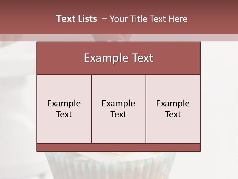 Sweet Vertical Nobody PowerPoint Template