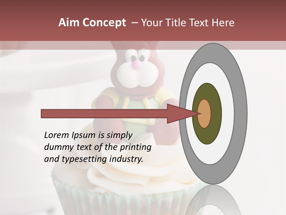 Sweet Vertical Nobody PowerPoint Template
