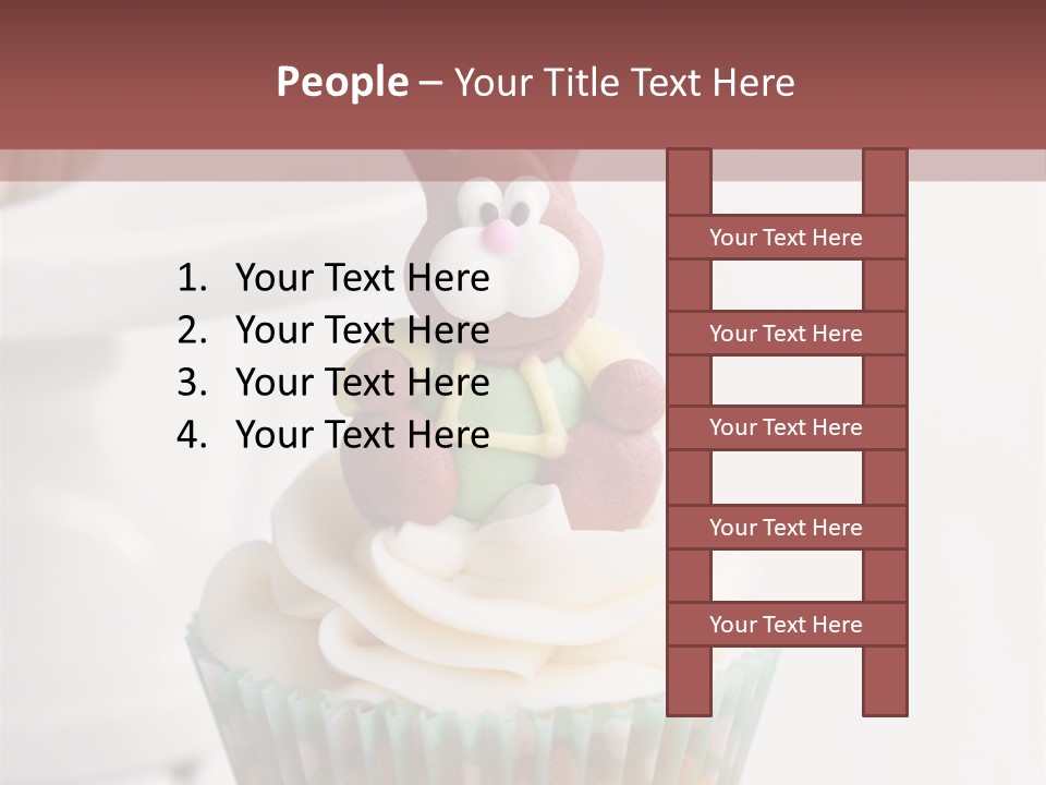 Sweet Vertical Nobody PowerPoint Template