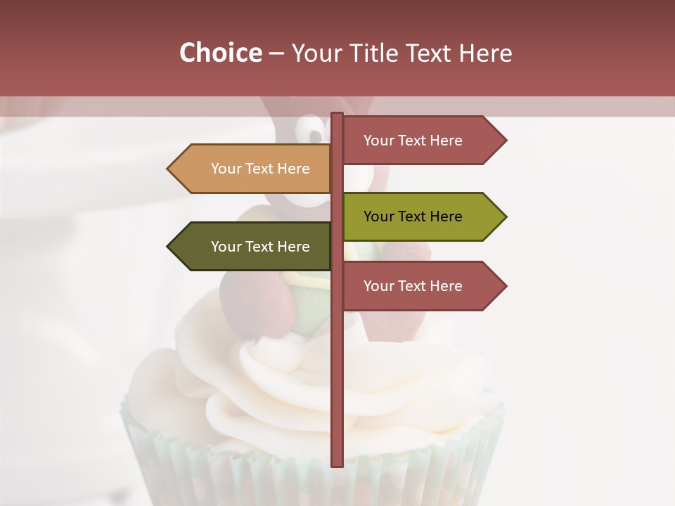 Sweet Vertical Nobody PowerPoint Template