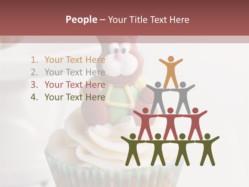 Sweet Vertical Nobody PowerPoint Template