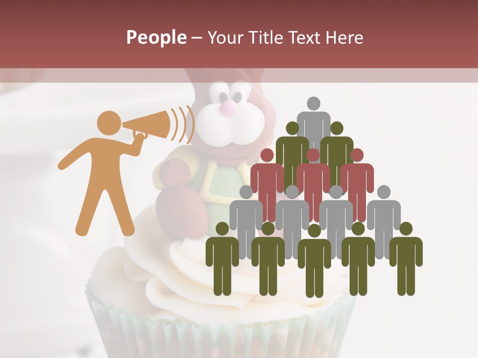 Sweet Vertical Nobody PowerPoint Template