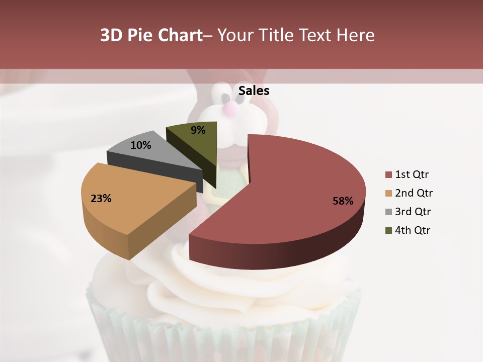 Sweet Vertical Nobody PowerPoint Template