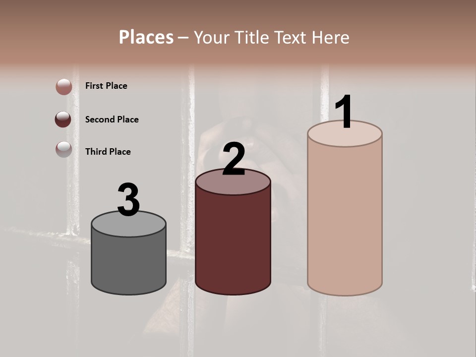 Incarcerated Row Space PowerPoint Template