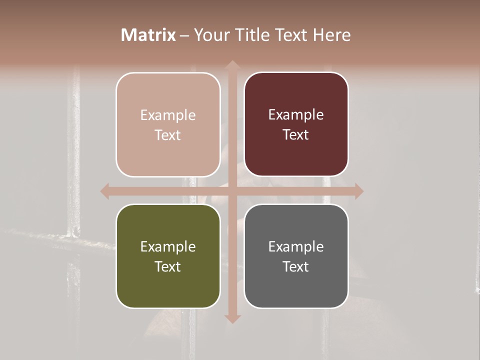 Incarcerated Row Space PowerPoint Template