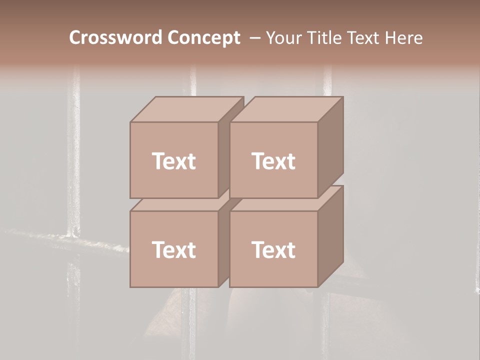 Incarcerated Row Space PowerPoint Template
