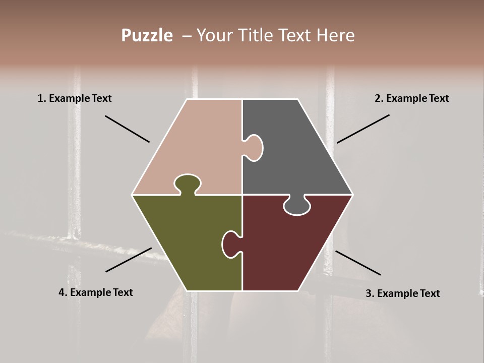 Incarcerated Row Space PowerPoint Template