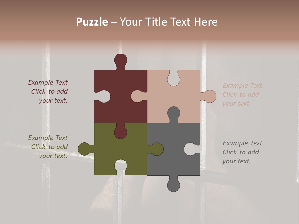 Incarcerated Row Space PowerPoint Template