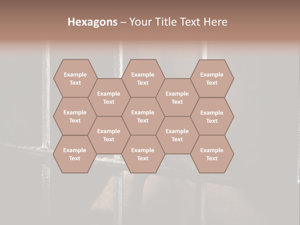 Incarcerated Row Space PowerPoint Template