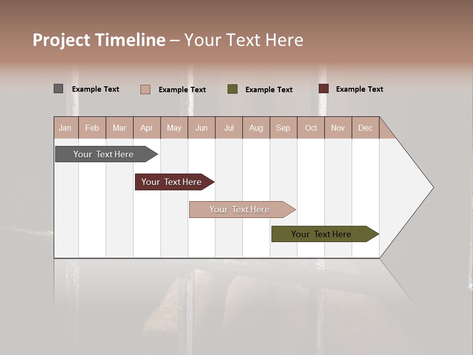 Incarcerated Row Space PowerPoint Template