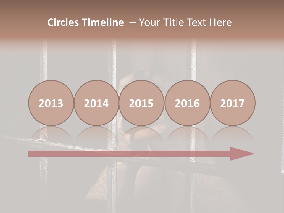 Incarcerated Row Space PowerPoint Template