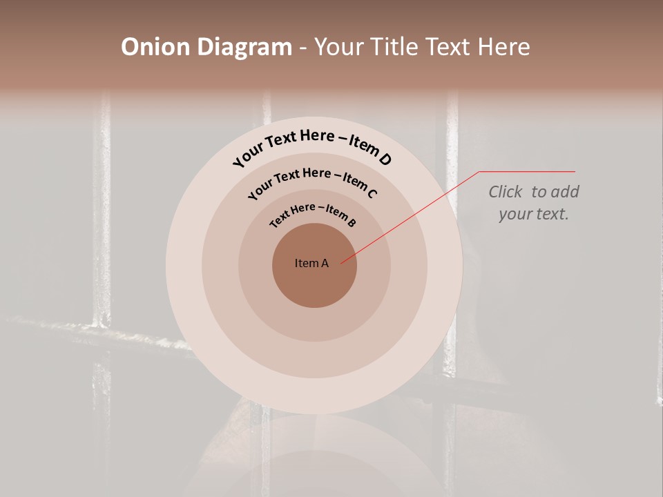 Incarcerated Row Space PowerPoint Template