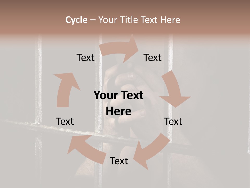 Incarcerated Row Space PowerPoint Template