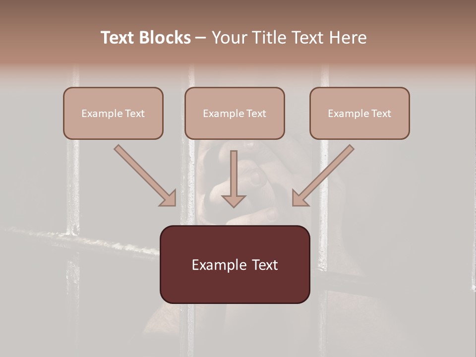 Incarcerated Row Space PowerPoint Template