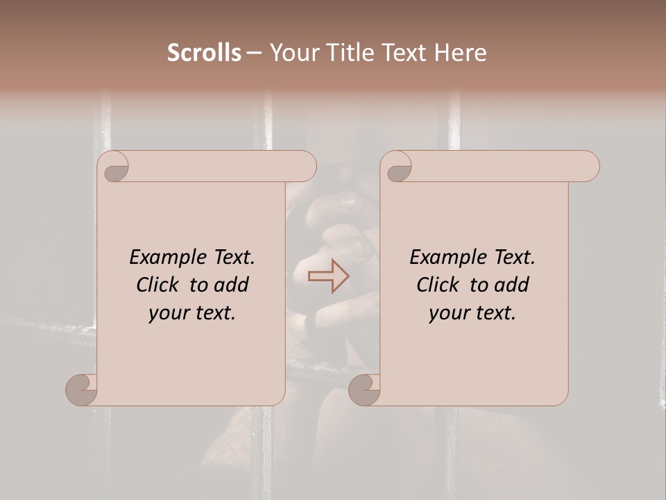 Incarcerated Row Space PowerPoint Template